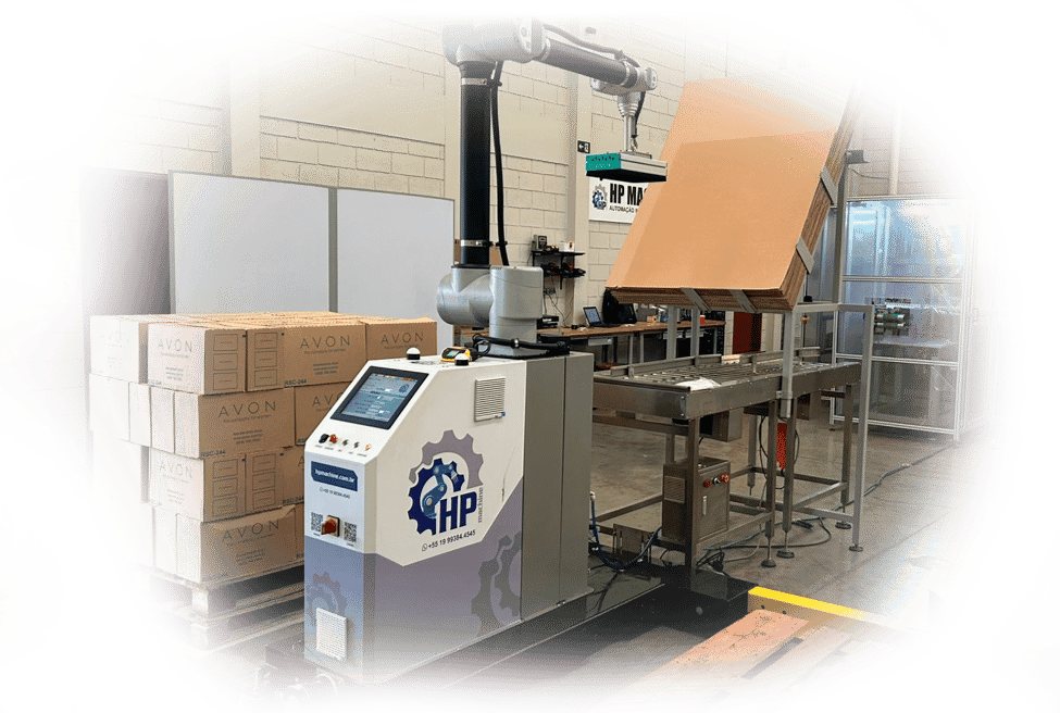 Robô colaborativo HP Machine